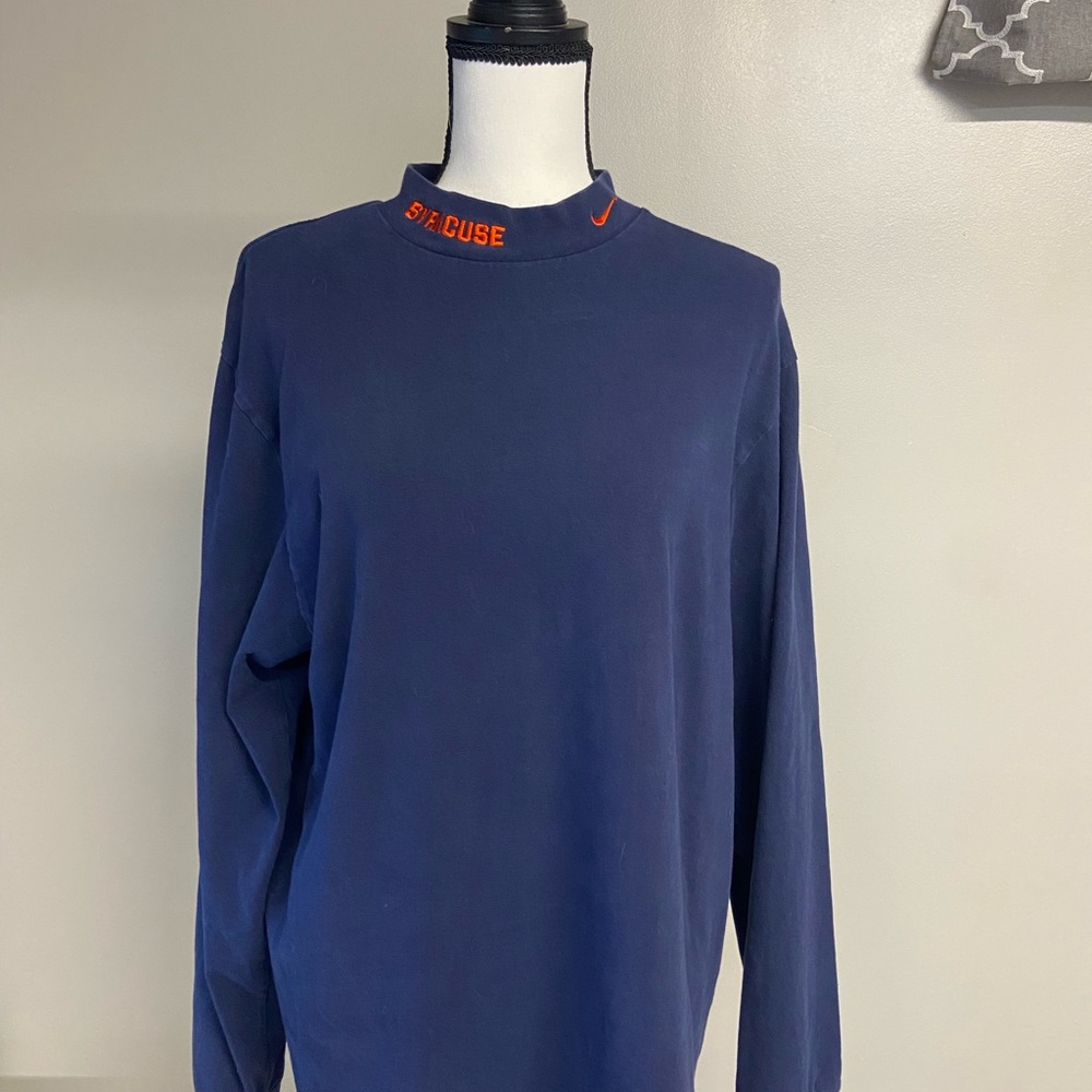 Navy Blue Nike Syracuse Turtleneck
